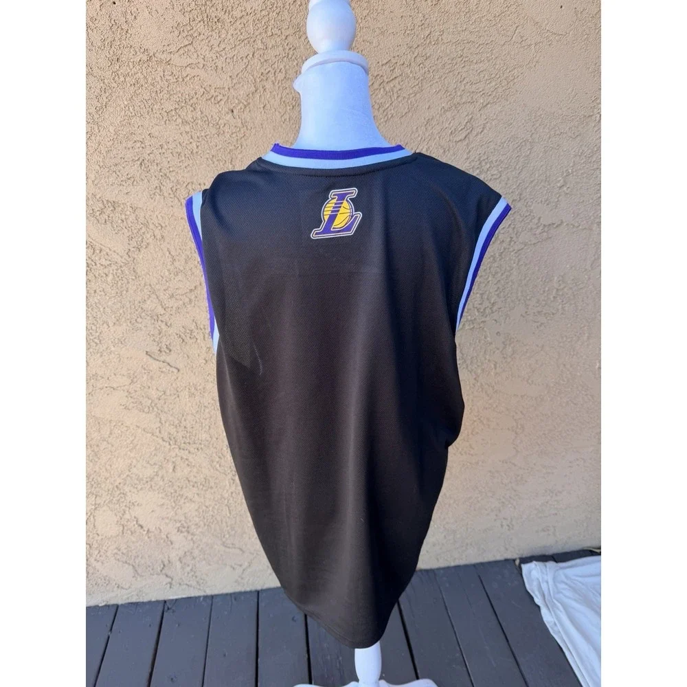 Los Angeles Lakers Jersey Mens XL Black Western Conference NBA Sports Jersey - Picture 4 of 8